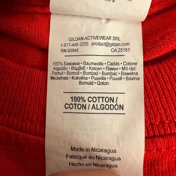 Always Be Yourself Unless You Can Be The Flash Size L Red T Shirt Gildan Cotton - Picture 6 of 6